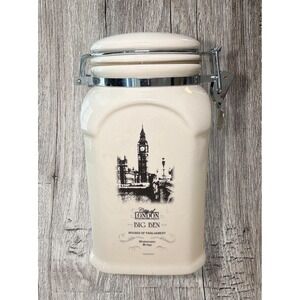 City Of London Tea Cannister Cookie Jar By William Shaw Grocer Baker